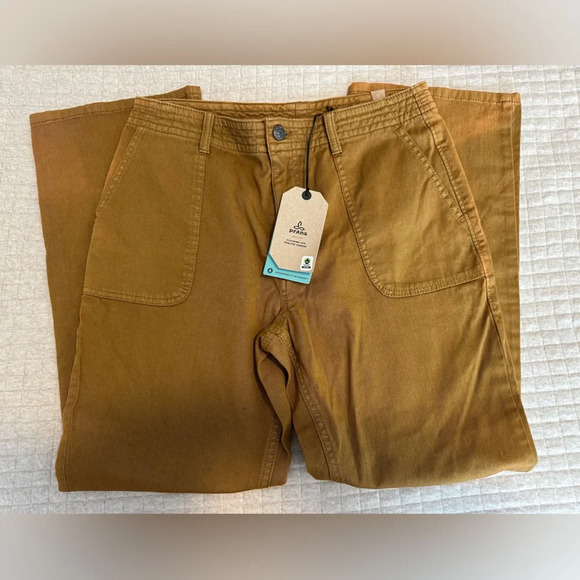 NWT PrAna Sancho Slim Antique Bronze Pants Women’s size 10 - Picture 7 of 9